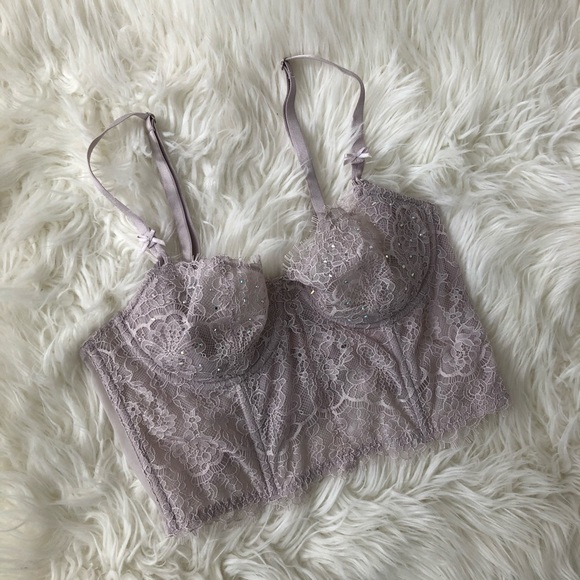 Victoria’s Secret Dream Angels Lace PushUp Bra 32C - Picture 1 of 7